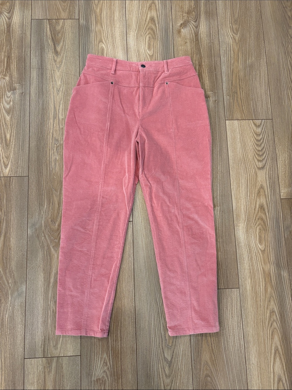 Rebecca Minkoff Pink Corduroy Straight Leg Pants